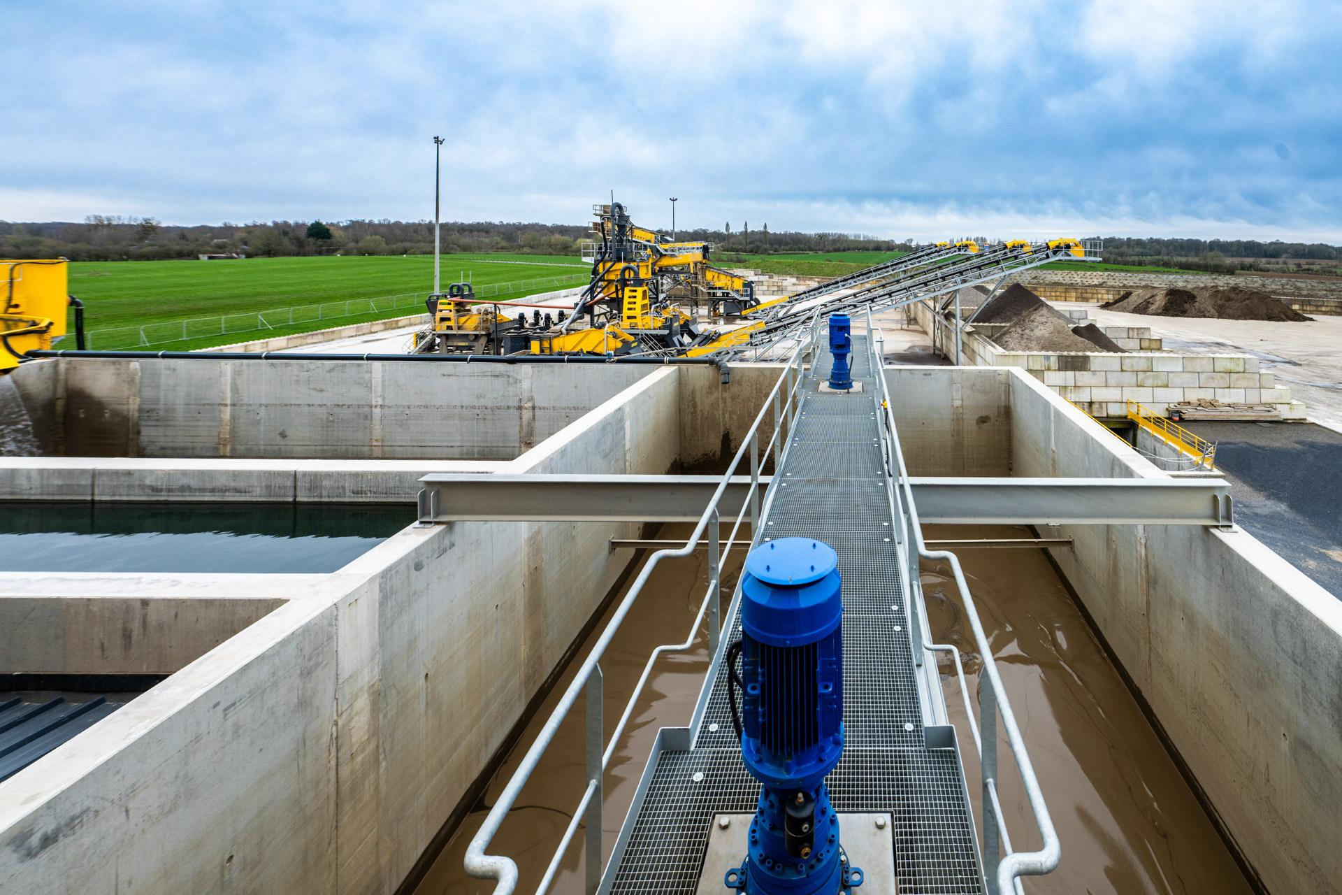 Installation complète de lavage et de valorisation