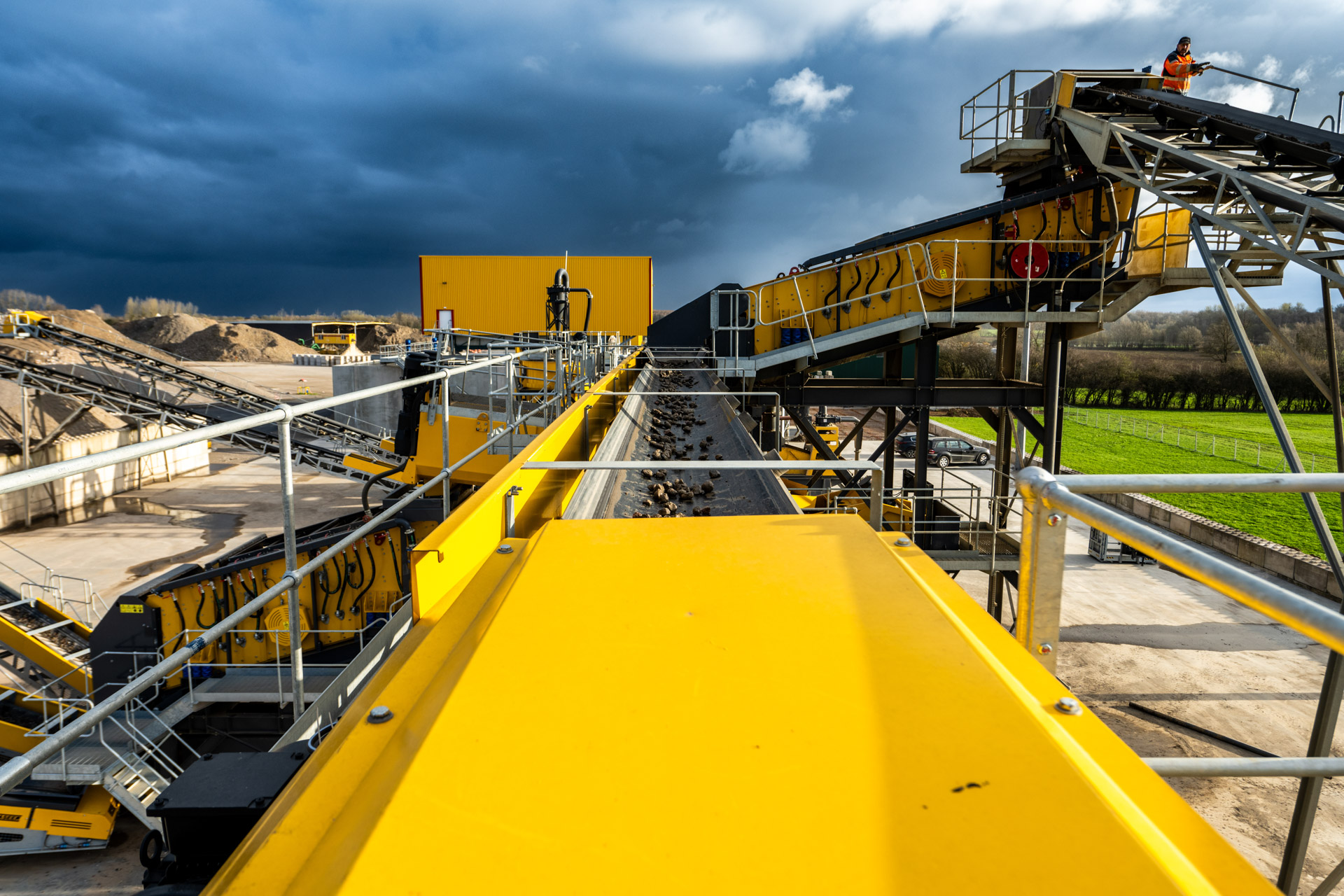 Implantation de la ligne de lavage LAMILOR par Powermat Plant
