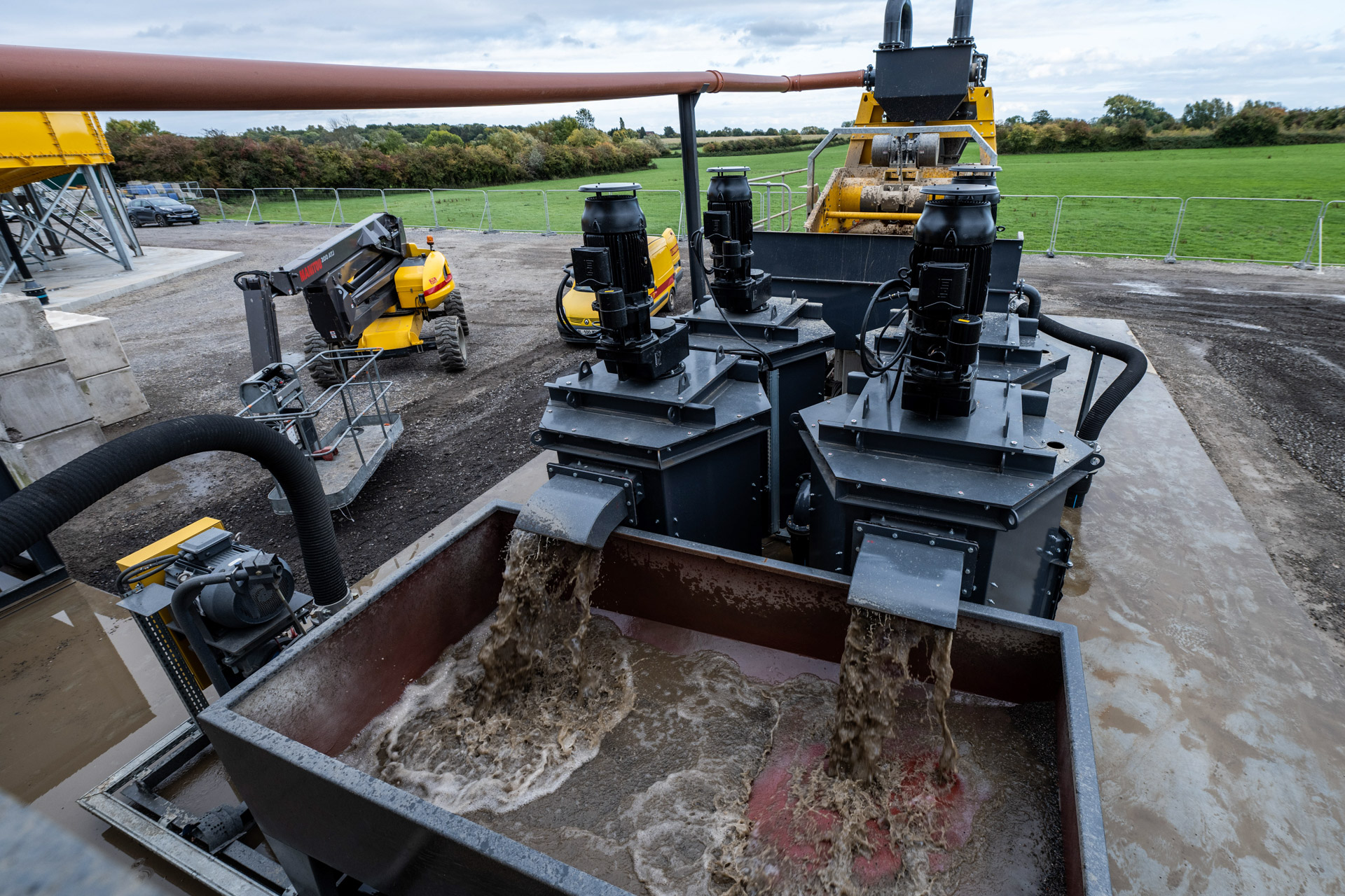 Circuit de recyclage de l’eau de process