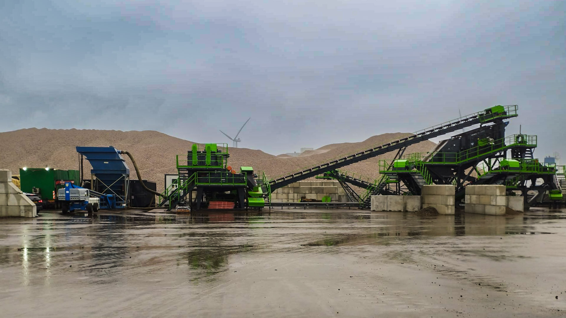 Station de lavage Powermat Plant